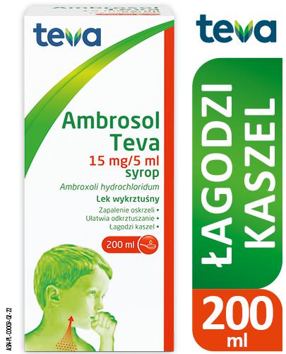 AMBROSOL TEVA Syrop 15 mg/5ml, 200 ml - Apteka internetowa Melissa