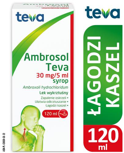  AMBROSOL TEVA Syrop 30 mg/5ml na kaszel, 120 ml - Apteka internetowa Melissa  