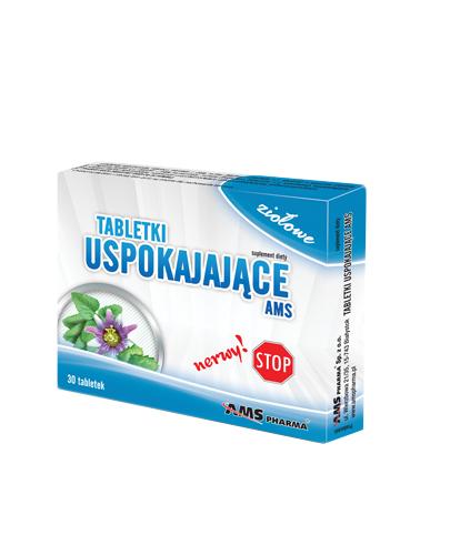 Ams Pharma Tabletki uspokajające - 30 tabl. - cena, opinie, działanie - Apteka internetowa Melissa