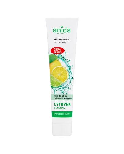 ANIDA Krem do rąk glicerynowo-cytrynowy - 125 ml - Apteka internetowa Melissa