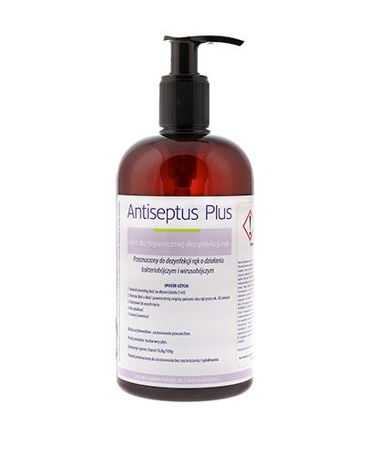  Antiseptus Plus Płyn do dezynfekcji rąk o działaniu bakteriobójczym, 500 ml  - Apteka internetowa Melissa  