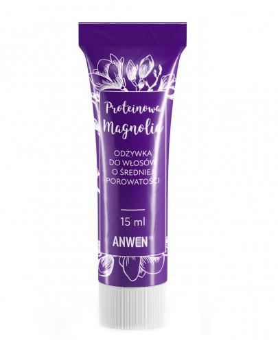 Anwen Proteinowa Magnolia Odżywka do włosów o średniej porowatości - 15 ml - cena, opinie, wskazania - Drogeria Melissa