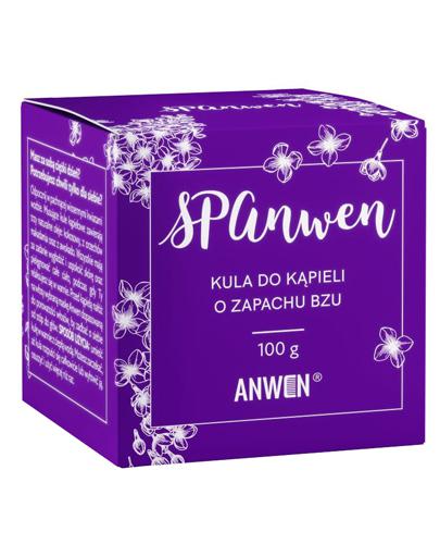  Anwen SPAnwen Kula do kąpieli o zapachu bzu, 100 g, cena, opinie, właściwości - Apteka internetowa Melissa  