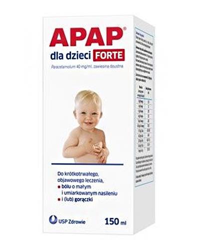  Apap dla dzieci Forte 40 mg/ml, 150 ml - Apteka internetowa Melissa  