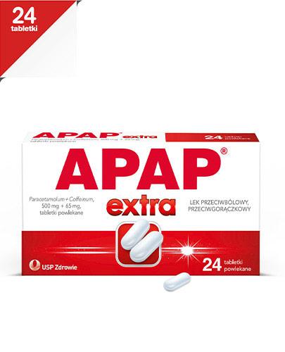 APAP EXTRA - 24 tabl. - Apteka internetowa Melissa