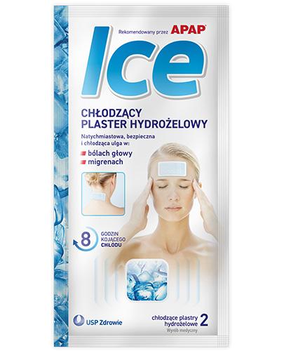 APAP ICE Chłodzące plastry żelowe - 2 szt. - Apteka internetowa Melissa
