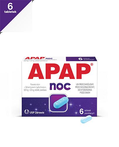 APAP NOC - 6 tabl. - Apteka internetowa Melissa