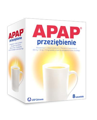 APAP PRZEZIĘBIENIE - 8 sasz. - Apteka internetowa Melissa