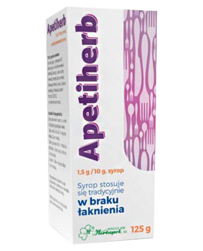 Apetiherb Syrop o smaku pomarańczowym - 125 g 