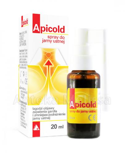  APICOLD Spray do jamy ustnej - 20 ml - Apteka internetowa Melissa  