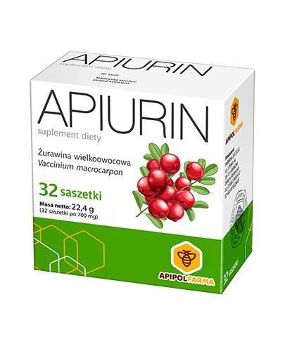  Apiurin - 32 sasz. - Zdrowie układu moczowe - cena, opinie, wskazania - Apteka internetowa Melissa  