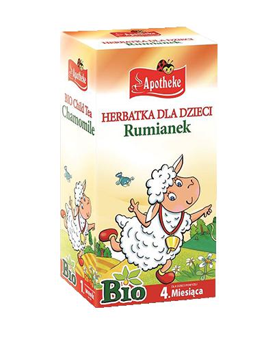  APOTHEKE BIO Herbatka dla dzieci rumianek - 20 sasz. - Apteka internetowa Melissa  