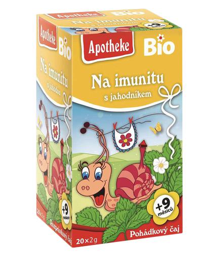  Apotheke Herbatka dla dzieci na odporność o smaku truskawkowym od 9 miesiąca - 20 sasz. - cena, opinie, stosowanie - Apteka internetowa Melissa  