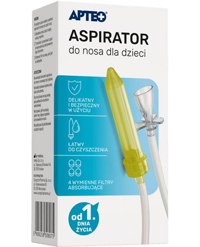 APTEO CARE Aspirator do nosa - 1 szt. - Apteka internetowa Melissa