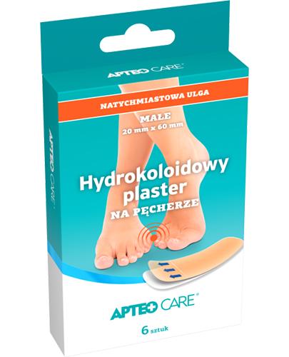 Apteo Plastry na pęcherze małe hydrokoloidowe 60 mm x 20 mm, 6 szt., cena, opinie, stosowanie