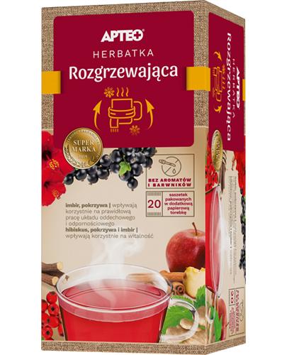 APTEO FIX Herbatka rozgrzewająca z imbirem - 20 sasz.