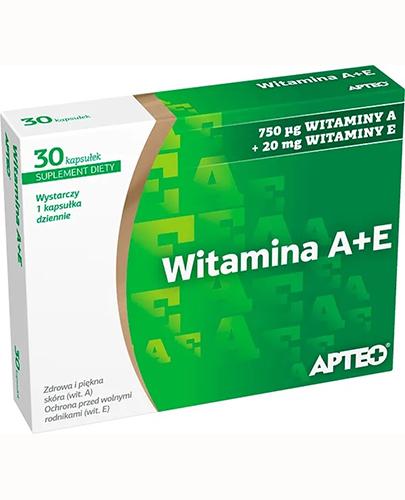 APTEO Witamina A+E - 30 kaps. - Apteka internetowa Melissa