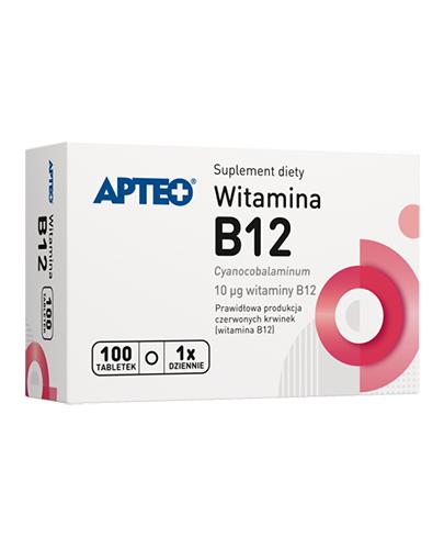 APTEO Witamina B12 - 100 tabl. - Apteka internetowa Melissa