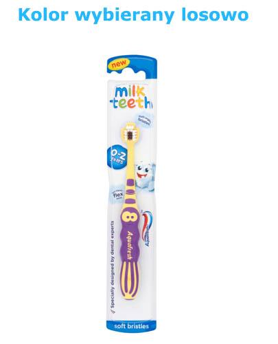  AQUAFRESH Szczoteczka do zębów dla dzieci Milk Teeth, 0-2 lat - 1 szt. - Apteka internetowa Melissa  