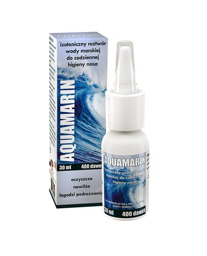  Aquamarin izotoniczny roztwór wody morskiej - 30 ml (400 daw.) - cena, opinie, wskazania - Apteka internetowa Melissa  