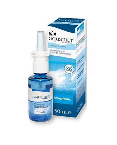AQUAMER HIPERTONIC Aerozol do nosa - 50 ml - Apteka internetowa Melissa