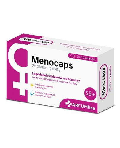  Arcumline Menocaps 55+, 30 kaps. cena, opinie, właściwości - Apteka internetowa Melissa  