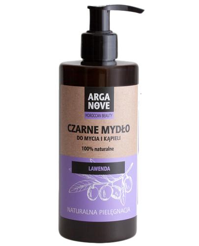 Arganove Czarne mydło do mycia i kąpieli Lawenda 100% naturalne - 300 ml - cena, opinie, opakowanie - Apteka internetowa Melissa