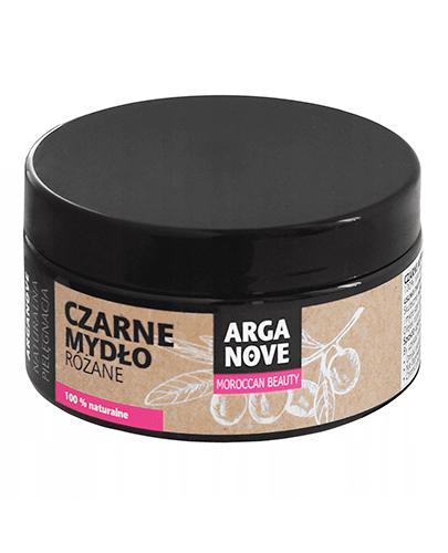 Arganove Czarne mydło różane 100% naturalne - 100 g - cena, opinie, wskazania - Apteka internetowa Melissa