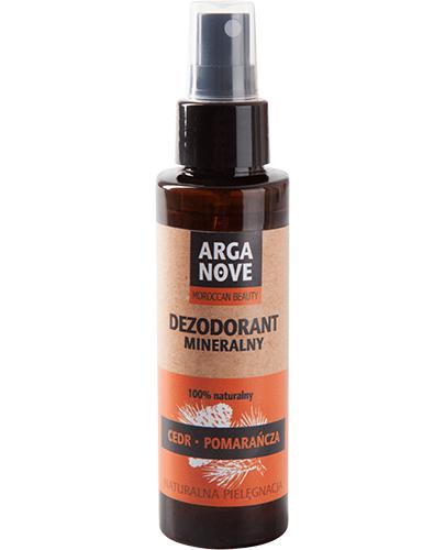Arganove Dezodorant mineralny ałunowy Cedr - pomarańcza 100% naturalny - 100 ml - cena, opinie, wskazania - Apteka internetowa Melissa