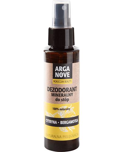  Arganove Dezodorant mineralny do stóp 100% naturalny cytryna i bergamotka, 100 ml  - Apteka internetowa Melissa  