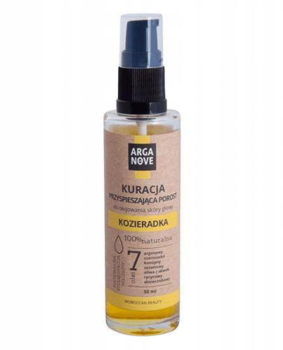 Arganove Kuracja przyspieszająca porost włosów z kozieradką - 50 ml - cena, opinie, skład - Apteka internetowa Melissa