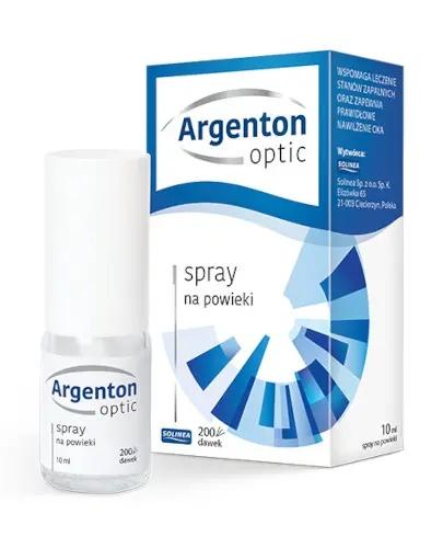  ARGENTON OPRIC Spray na powieki - 10 ml - Apteka internetowa Melissa  