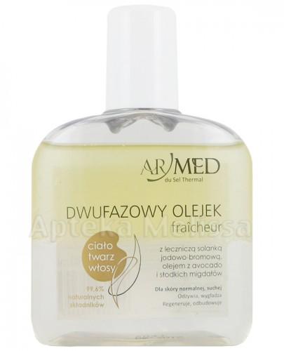 ARMED Naturalny olejek dwufazowy z leczniczą solanką jodowo-bromową Miód i Mleko - 130 ml - Apteka internetowa Melissa