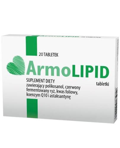  ARMOLIPID - 20 tabl. prawidłowy poziom cholesterolu - Apteka internetowa Melissa  
