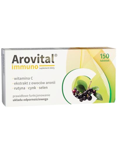  Arovital Immuno - 150 tabl. - cena, opinie, stosowanie - Apteka internetowa Melissa  
