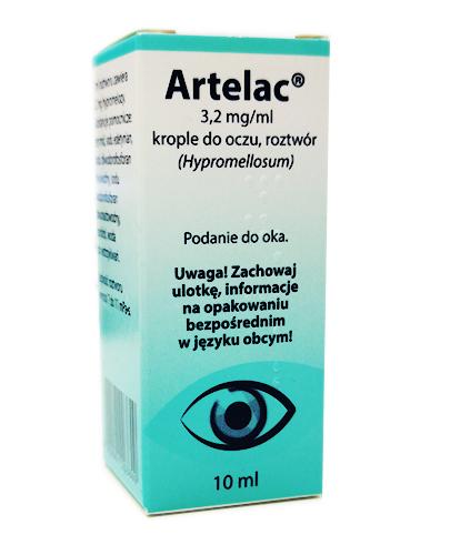  Artelac Krople do oczu 3,2 mg/ml - 10 ml - Zespół suchego oka - cena, opinie, wskazania - Apteka internetowa Melissa  