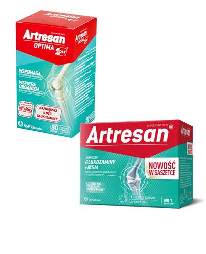 ARTRESAN, 30 saszetek + ARTRESAN OPTIMA 1 A DAY, 30 tabletek