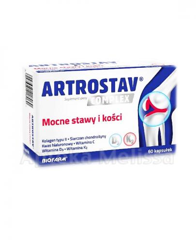 ARTROSTAV COMPLEX Mocne stawy i kości - 60 kaps. - Apteka internetowa Melissa