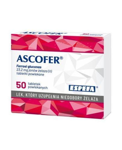  ASCOFER, 50 tabletek - Apteka internetowa Melissa  