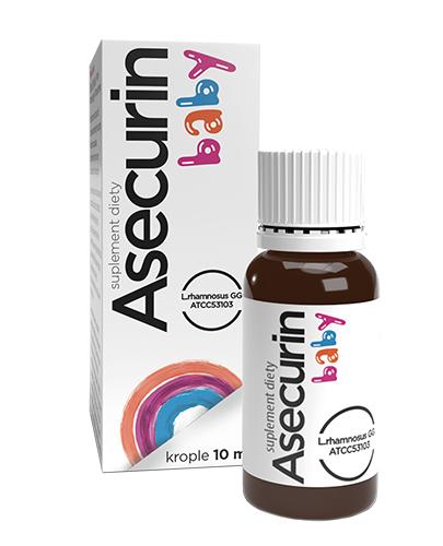  Asecurin Baby Krople - 10 ml - cena, opinie, wskazania - Apteka internetowa Melissa  