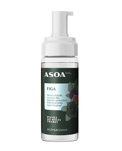  Asoa Pianka do mycia twarzy Figa, 150 ml, cena, opinie, stosowanie - Apteka internetowa Melissa  