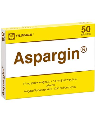 Aspargin, tabletki, 50 sztuk (Filofarm)