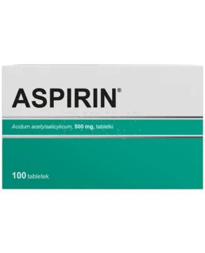  Aspirin 500 mg, 100 tabletek [import równoległy Medezin] - Apteka internetowa Melissa  