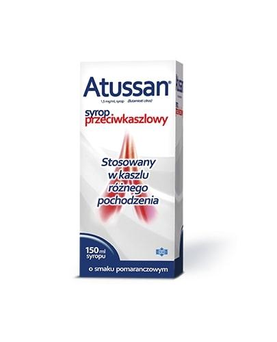  ATUSSAN Syrop przeciwkaszlowy - 150 ml - Apteka internetowa Melissa  