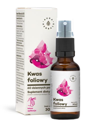 AURA HERBALS Kwas foliowy - 30 ml - Apteka internetowa Melissa