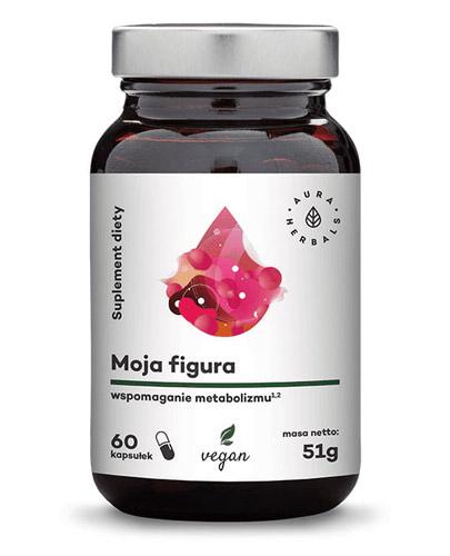  Aura Herbals Moja figura Wspomaganie metabolizmu - 60 kaps. - cena, opinie, właściwości  - Apteka internetowa Melissa  