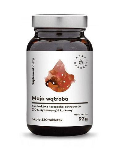AURA HERBALS Moja wątroba, tabletki - 92 g - cena, dawkowanie, opinie - Apteka internetowa Melissa