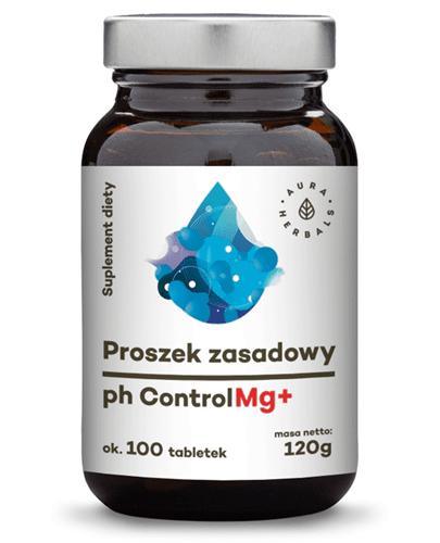  AURA HERBALS Proszek zasadowy pH ControlMg+ w tabletkach - 120 g -  zakwaszenie organizmu - cena, wskazania, opinie - Apteka internetowa Melissa  