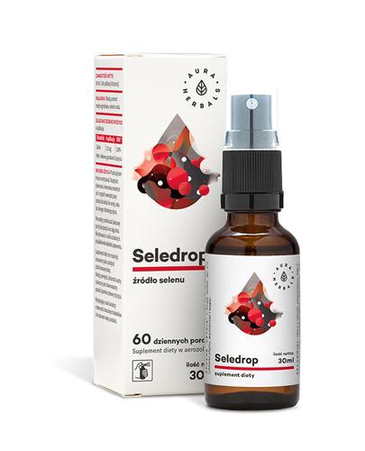  Aura Herbals Seledrop źródło selenu - 30 ml Na tarczycę i układ odpornościowy - cena, opinie, stosowanie - Apteka internetowa Melissa  