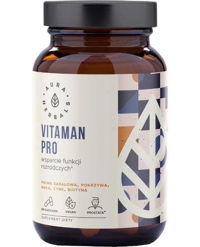  Aura Herbals Vitaman Pro Wsparcie funkcji rozrodczych, 60 kapsułek - Apteka internetowa Melissa  